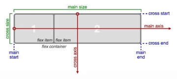Terminología Flexbox