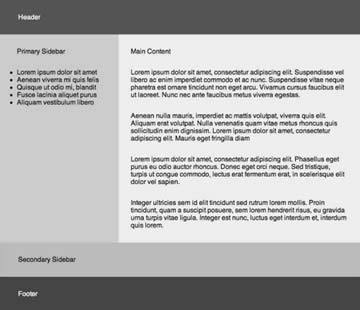 Flexbox con dos columnas