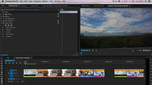 Tips del Panel Lumetri Color en Premiere Pro CC
